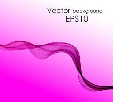 Soyut dalgalı arkaplan