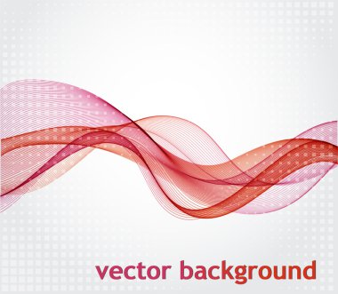 Soyut dalgalı arkaplan