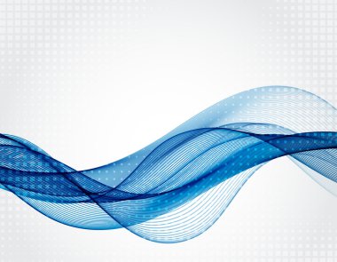 Soyut dalgalı arkaplan