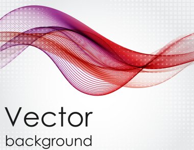 Soyut dalgalı arkaplan