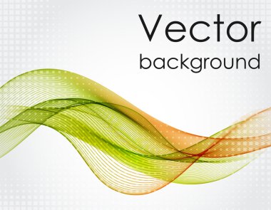 Soyut dalgalı arkaplan