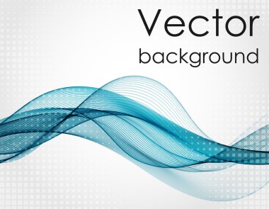 Soyut dalgalı arkaplan