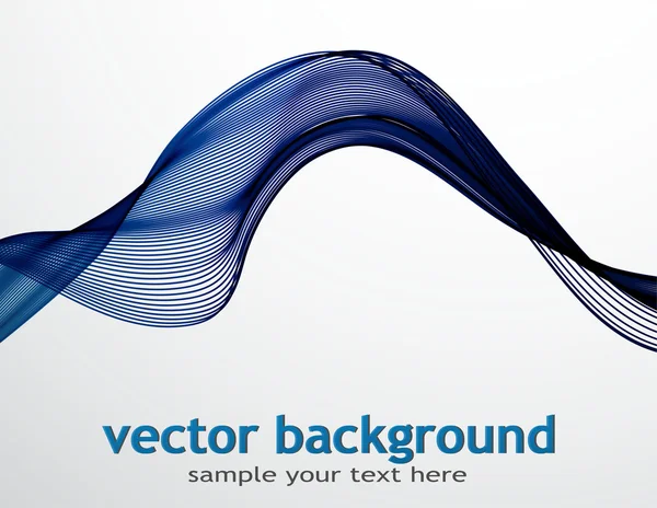 Abstracte golvende achtergrond — Stockvector