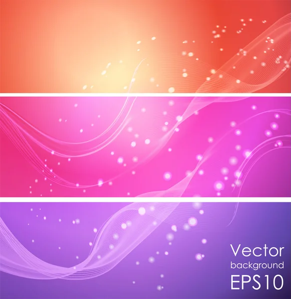 Abstract wavy background — Stock Vector