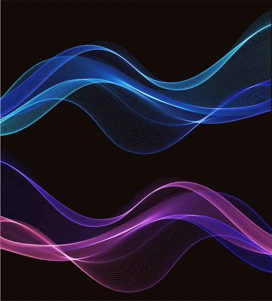 Soyut dalgalı arkaplan