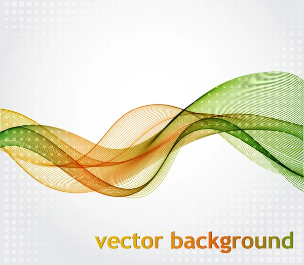 Abstract wavy background — Stock Vector