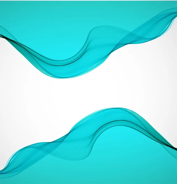 Abstract wavy background — Stock Vector