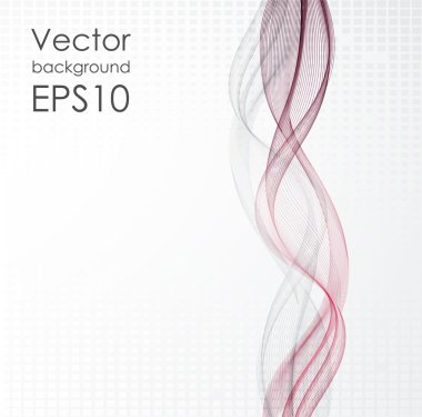 Soyut dalgalı arkaplan