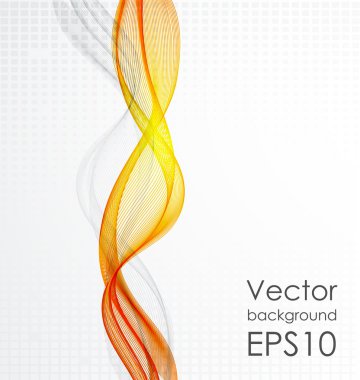 Soyut dalgalı arkaplan