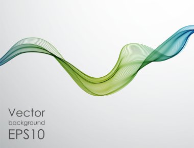 Soyut dalgalı arkaplan