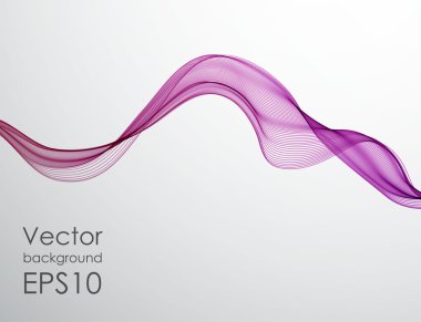 Soyut dalgalı arkaplan