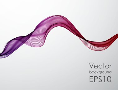 Soyut dalgalı arkaplan