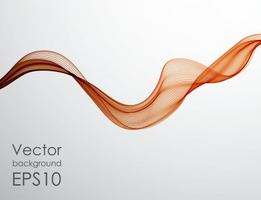 Soyut dalgalı arkaplan