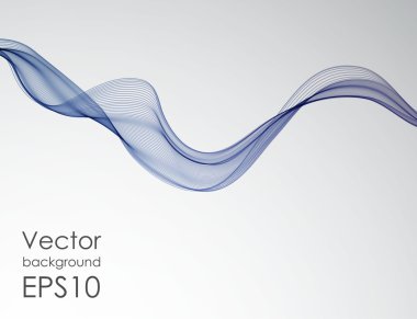 Soyut dalgalı arkaplan