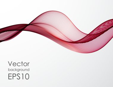 Soyut dalgalı arkaplan