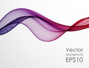 Soyut dalgalı arkaplan