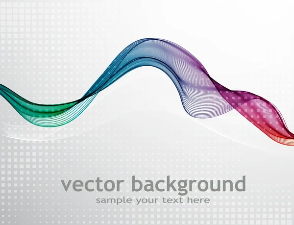 Abstract Wavy background — Stock Vector