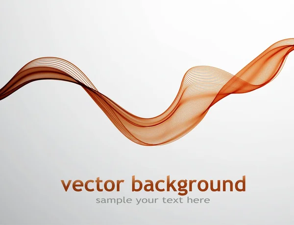 Abstract Wavy background — Stock Vector