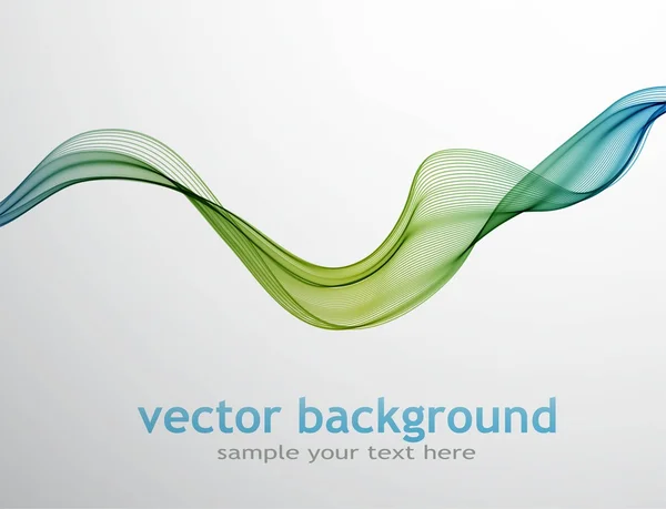 Abstract Wavy background — Stock Vector