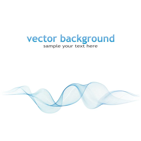 Vlnité pozadí — Stockový vektor