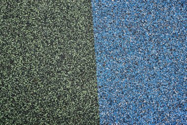 Doku. Çocuk Bahçesi kat. Kauçuk ve taşlar.