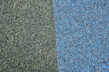 Doku. Çocuk Bahçesi kat. Kauçuk ve taşlar.