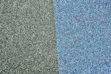 Doku. Çocuk Bahçesi kat. Kauçuk ve taşlar.