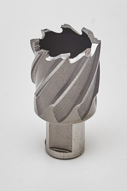 A demet-in ağır hizmet matkap bit studio beyaz üzerinde. HSS çekirdek için metal matkap.