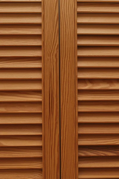 Scudo con un gran numero di tronchi di legno paralleli texture. Tende di legno . — Foto Stock