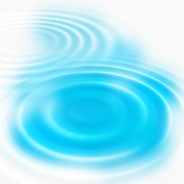 Abstract blue concentric ripples — Stock Photo, Image