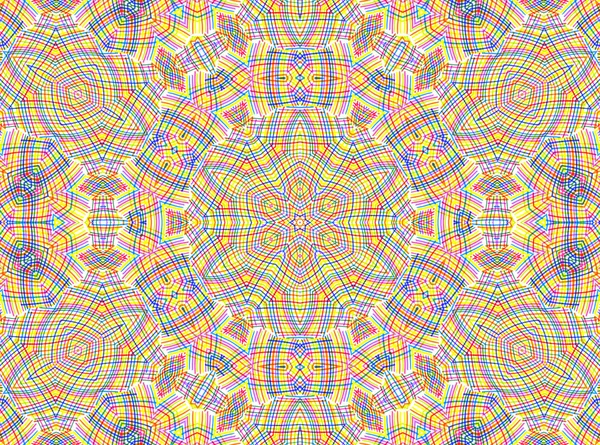 Patroon met abstracte kleur lijnen — Stockfoto