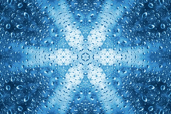 Abstract pattern of water drops — Stock Photo, Image