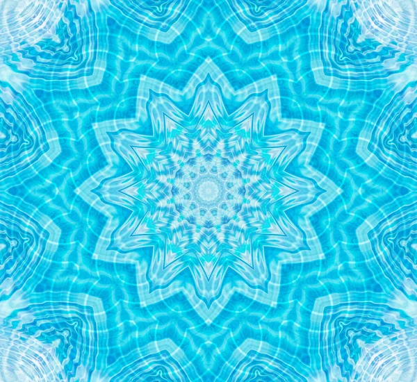 抽象的なパターンを持つ明るい青と白の背景 — ストック写真