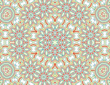 arka plan ile parlak renk desen