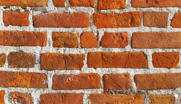 Texture of ancient brick wall — Stock Photo, Image