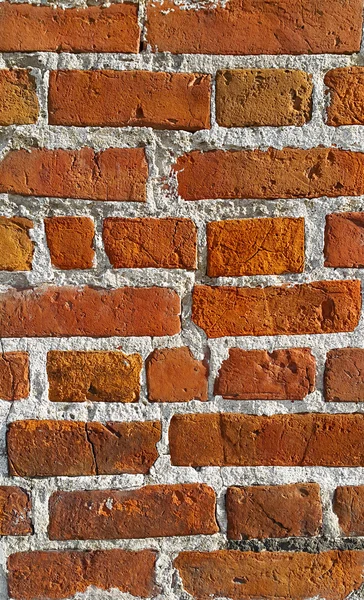 Texture of ancient brick wall — Stock Photo, Image