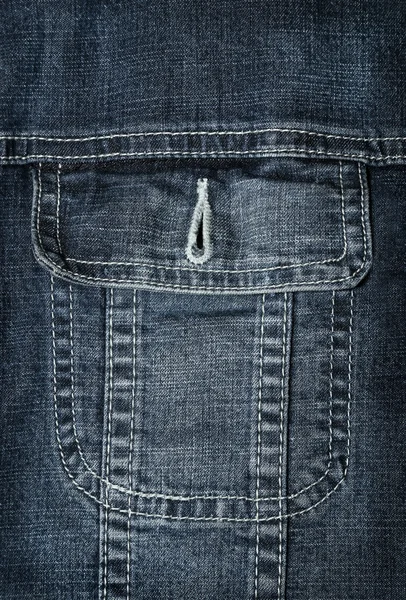 Jeans pocket — Stock Photo, Image