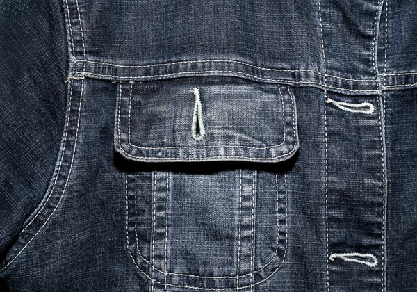 Jeans jacket — Stock Photo, Image