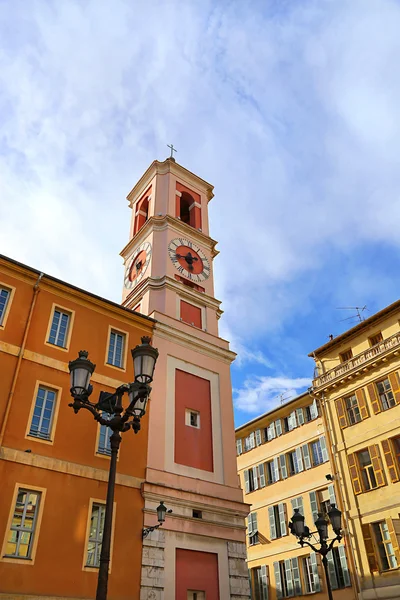 Church in the old city of Nice, French Riviera — Stock Photo, Image