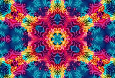 Tasarım için soyut desenli parlak çok renkli arkaplan