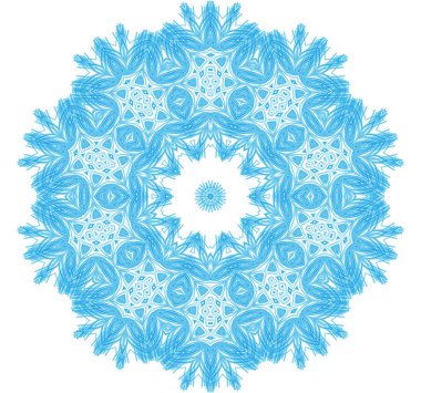 soyut konsantrik desen