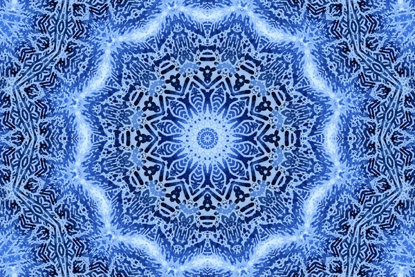 青の抽象的なパターン — ストック写真