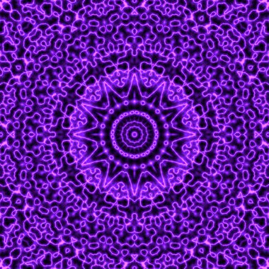 Özmerkezli desenli soyut arkaplan