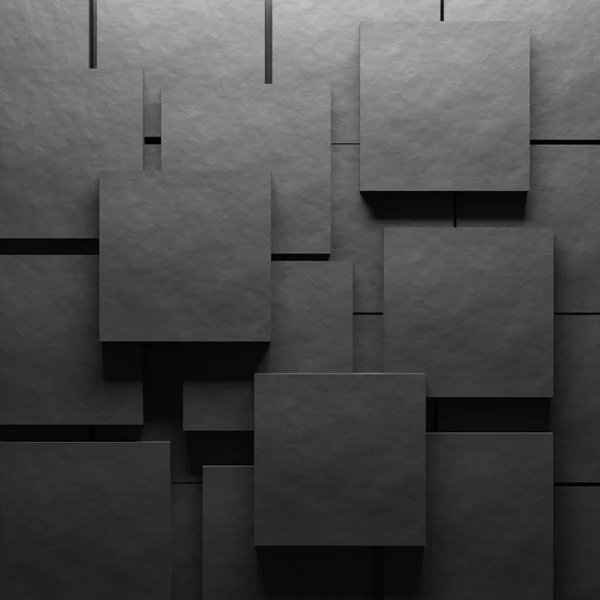 Rough material grey background. Square blocks. Stock Picture
