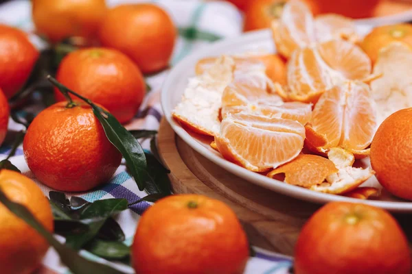 Brunch de mandarines mûres — Photo
