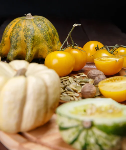 Vegetables and spices — Stock Photo, Image