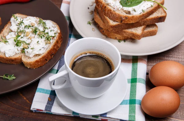 Café da manhã fresco — Fotografia de Stock