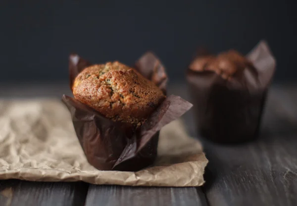 Two cupcakes — Stock Photo, Image