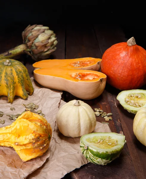 Vegetables and spices — Stock Photo, Image