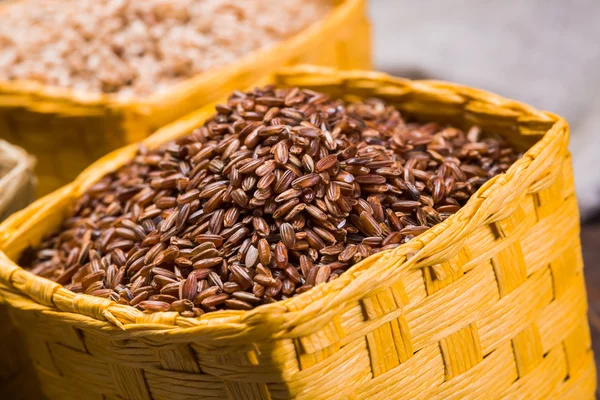 Sortimento de arroz — Fotografia de Stock